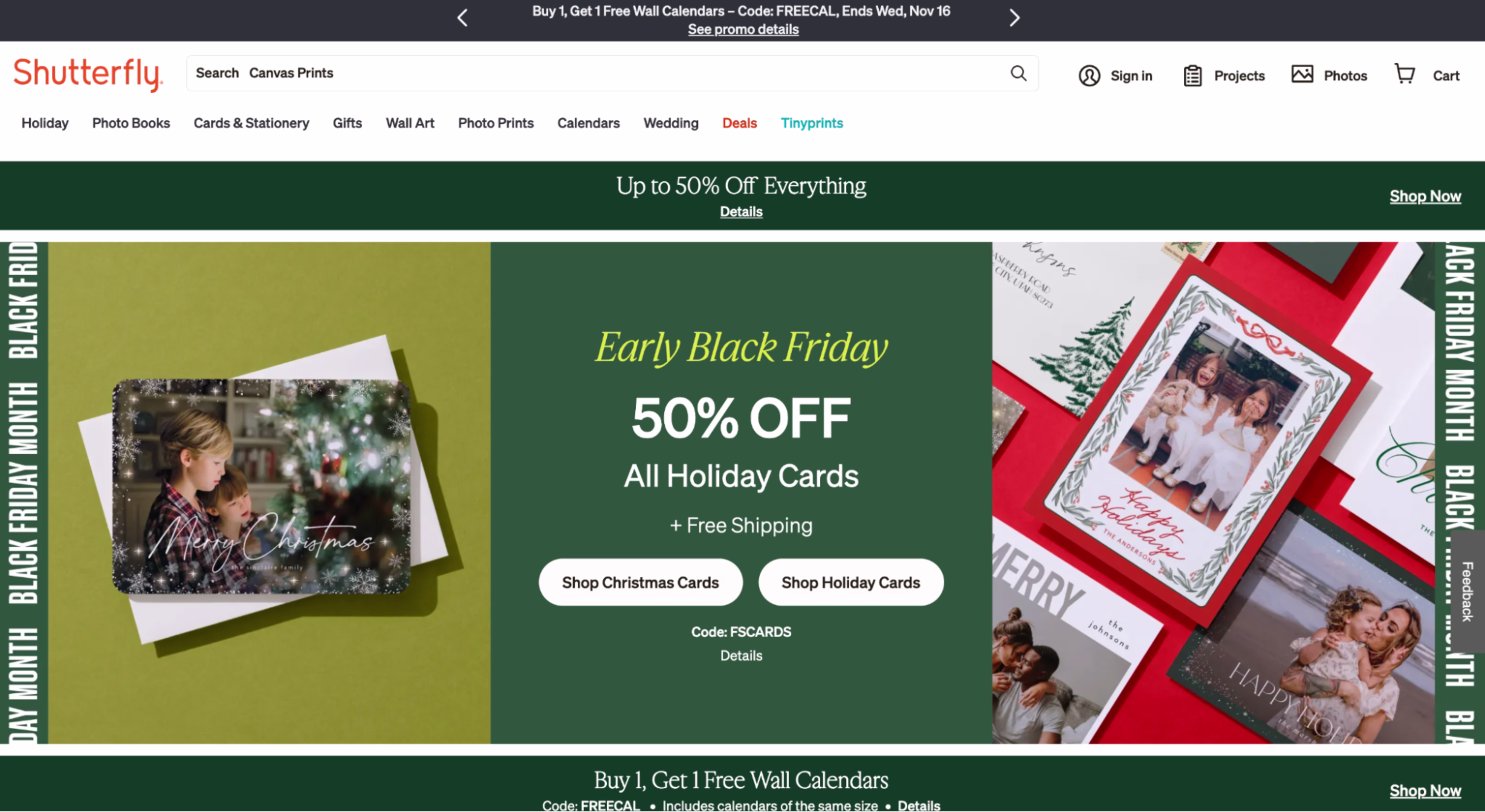 [Asset] Customer story - Shutterfly Homepage 